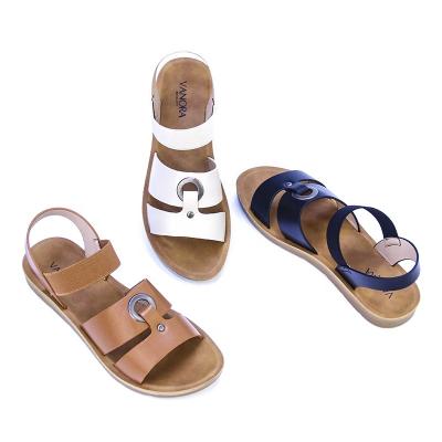 China New Design Fashion Trend New Design Ankle Strap Modern Women's Shoes Outdoor Sandals Flats Sandals for sale