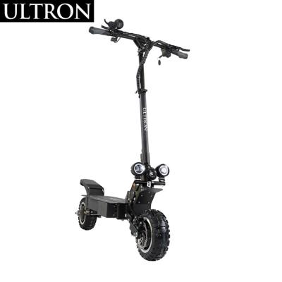 China New ULTRON T108 Rise Model 60V 6000W Unisex Adult Folding Electric Scooter for sale