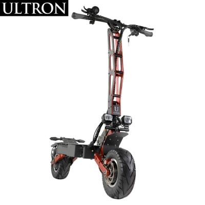 China ULTRON Unisex T128 PLUS 13 Inch 6000W Motorcycle Stand Scooter Folding Adult Electric Scooter for sale