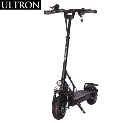 China 1200W Lithium 10 Inch 45Km/H Power Fold Ultron T103 Durable Fat Long Distance Electric Scooter for sale