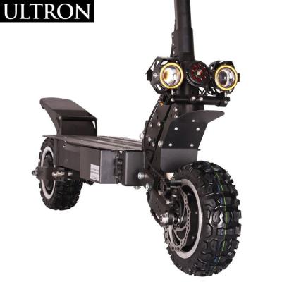 China Promotion ULTRON T108 Unisex Portable Large 2 Inch Tire Speedway Trotinette Electrico 60V3200W 11 Fat Folding Elektroroller for sale