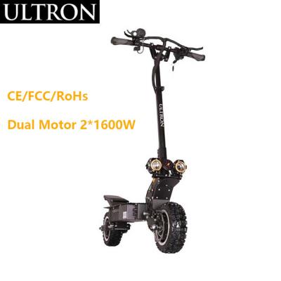 China ULTRON T108 Bilis NG Tulin Dalawang Malalaking Gulong Electric Unisex Adult Powerful Scooter for sale