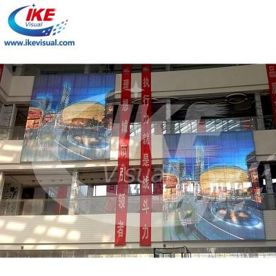 China Stage High Brightness Stores Windows LED Video Display P2.6 P2.9 P3.9 P7.8 Transparent LED Video Display Retail Screen en venta