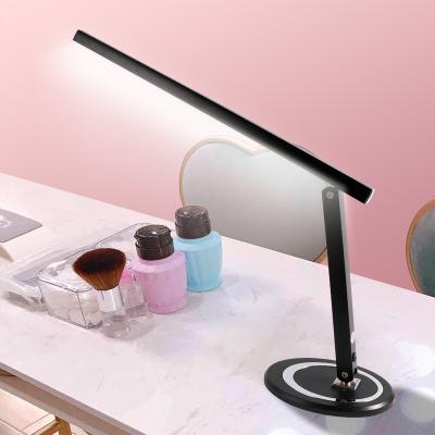 China Warehouse LED folding table lamp highlight nail enhancement table lamp with eye protetion soft light warm salling for sale