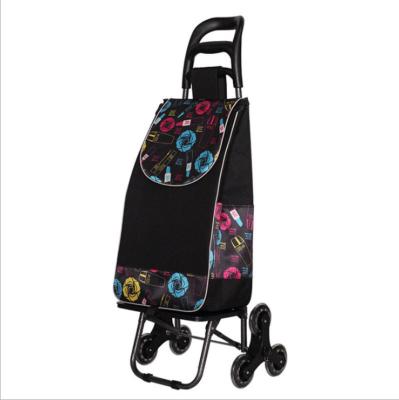 China Folding Staircase Shopping Trolley Climbing Trolley With 2 Wheels for sale