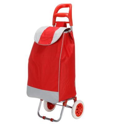 China Folding Shopping Trolley Shopping Trolley For Food Vegetables for sale