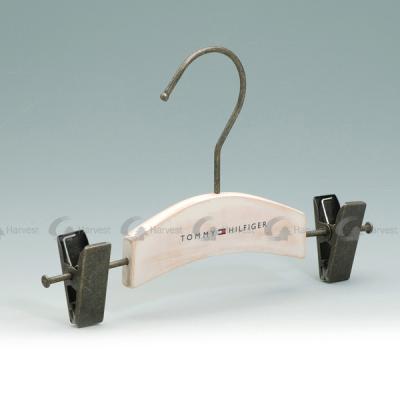 China SHOW beech wood hangers for babies with clips for sale