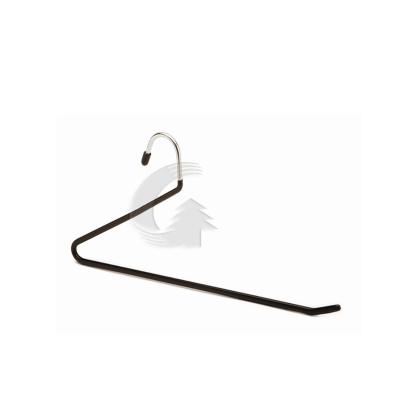 China DISPLAY Metal Wire Cloth Hanger With PVC Rubber Coated for sale