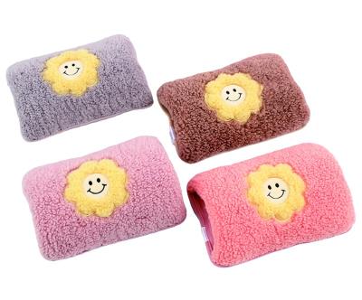 China Rechargeable Electric FLANNEL Hot Water Bag Pilou Hand Anti-Explosion Heater for sale