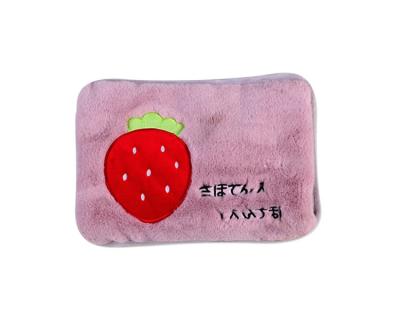 China FLANNEL Design New Rechargeable Cartoon Fruit Electric Direct Hot Water Bag Maker for sale