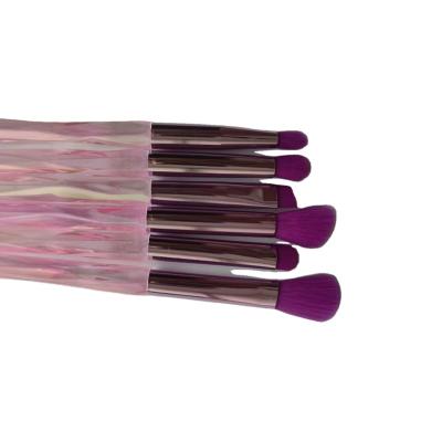 China Angular Blush 10 Colored Crystal Cosmetic Brush Custom Cosmetic Brush Set Cosmetic Brush for sale