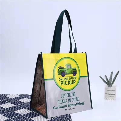 China Eco - Friendly Bag Packaging Factory Laminated Nonwoven Shopping Bags For Sale for sale