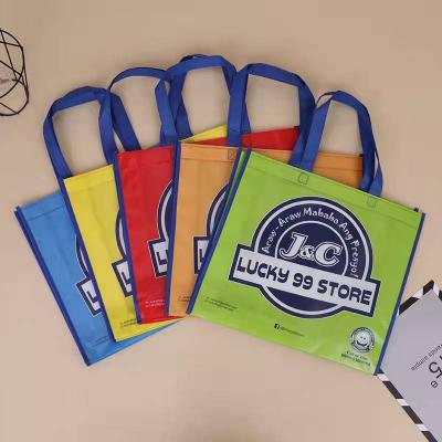 China Factory price eco-friendly custom logo eco friendly bag, printed recycle shopping bag, pp laminated non woven bag for sale