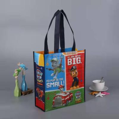 China Eco - Friendly Promotional Nonwoven PP Bag Custom Laminated Bag , Ply Tote PP Laminated Nonwoven Bag for sale