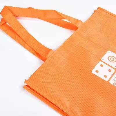 China Eco-friendly Wholesale Reusable Tote Non Woven Bags Promotional Shopping Bag Bags for sale