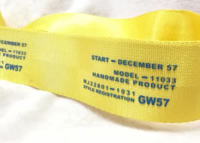 China Eco - Vriendschappelijke Smalle Nylon Elastische Geweven Band Geweven Naambanden 30D/het Garen van 50D/100D- Te koop