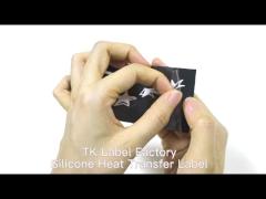 Custom Plastisol TPU 3D Full Color Heat Transfer Patches With Your Own Logo