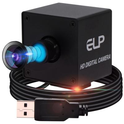 China No Distortion Lens ELP HD 13 Megapixel USB Webcam No Distortion 100 Degree Embedded Microphone Dual USB Webcam With IMX214 Sensor for sale