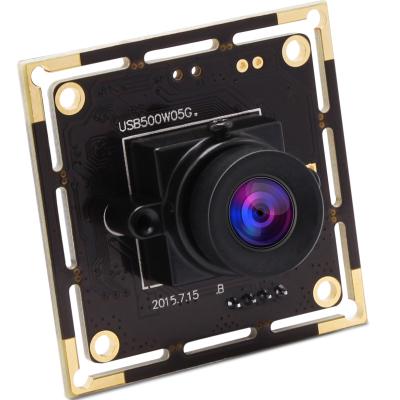 China Industrial Full HD Computer Vision CCTV Panel Camera Low Power ELP 5MP 2592X1944 High Resolution Camera Module For Android Linux Windows for sale