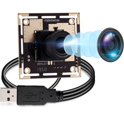 China High Resolution Low Power ELP 5MP 2592*1944 Mini Sensor Omnivision CMOS OV5640 CCTV Panel USB Camera Module For Raspberry Pi Linux Windows for sale