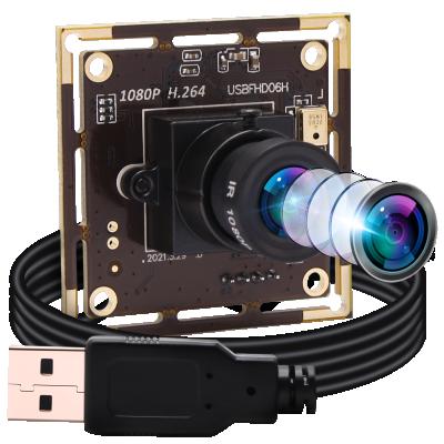 China H.264 IMX323 CMOS 2MP HD USB Low-light ELP Mini Webcam OTG 1080P Camera UV-C Camera Module with Microphone for sale