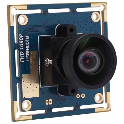 China No Deformation ELP HD 100 Degree No Deformation Lens USB Camera Module 2MP OV2710 1080P USB Camera for sale