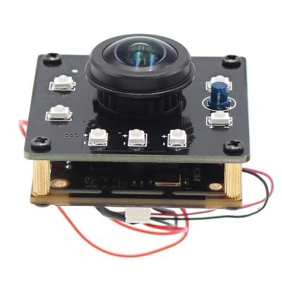 China 30fps/60fps/120fps ELP 2MP USB Camera Module With 1.56mm Fiusheye Lens Panoramic Wide Angle Night Vision IR Camera Module 1080P for sale