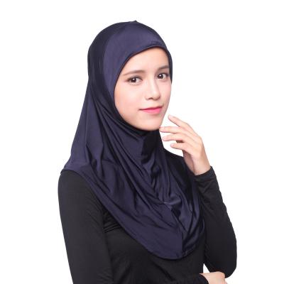 China Long 2023 Designs Wholesale Muslim Hijab Satin Crepe And Silk For Women Muslim Hijab Hijab Pleated Scarf Supplier for sale