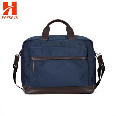 China Eco-Friendly Custom Logo Designer Men Canvas Briefcase Shoulder Messenger Bag Luxury Laptop Bags for sale