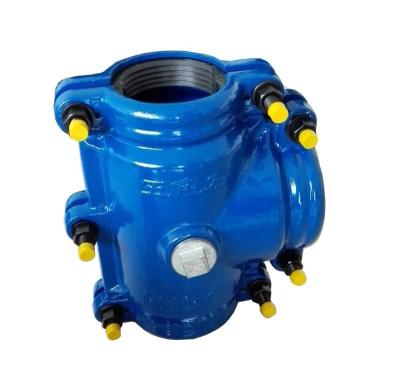 China PE/PVC Pipes Water Line Repair Tee Pipe Repair Sleeve Pipe Fitting Pipe Quick Coupling for sale