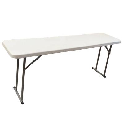 China Modern White Outdoor Portable Plastic Garden Folding Bench for sale