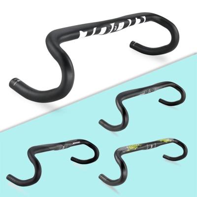 China NEW Road BMX 2021 bicycle handlebar 31.8mm alloy bicycle dropbar parts 380/400/420/440mm for sale