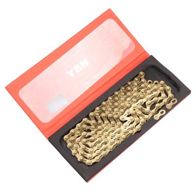 China Original MTB/Road/Bike YBN MTB Road Bike Chain Gold Bike Chain Suit Box Cycle Chain Bicycle Parts for sale