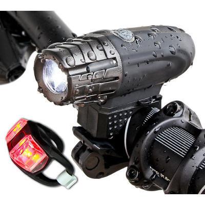 China Factory Cheap Price Waterproof Outdoor Bike USB Charging Powerful LED Bike Light GEFEIDA-5287 for sale