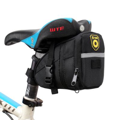 China Bicycle Tail Bag Mountain Bike Cushion Bag Seat Equipment Bicycle Recycling Accessories Saddle Folding Tail Bag for sale