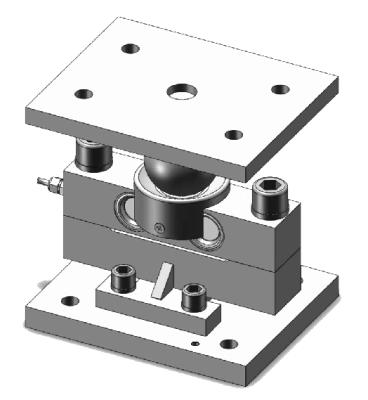 China Module Load Cell Weight Sensor For Trucks Weighbridge Load Cell 10 Ton Load Cell QS-(M) QS-(M) for sale