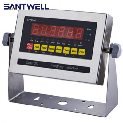 China LP7510 Weighing Indicator Digital Electronic Scale Indicator With Label Printer LP7510 for sale