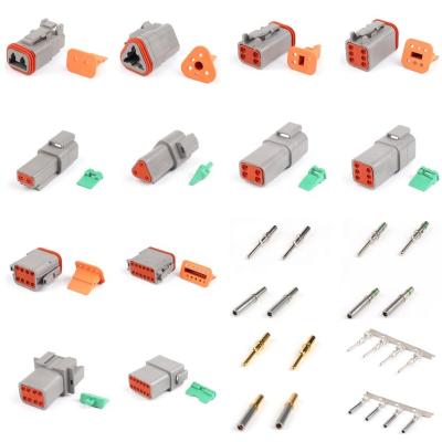 China Wiring Harness 2/3/4/6/8/12 DT Automotive Series German Auto Connectors for sale