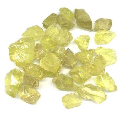 China China Natural Rough Home Decoration Crystal Gemstone Crystal Yellow Love Crystal Image Tumbled Stone For for sale