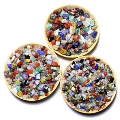 China China Wholesale Seven Color Stone Crystal Crush Gravel For Couples Crystal Gifts for sale