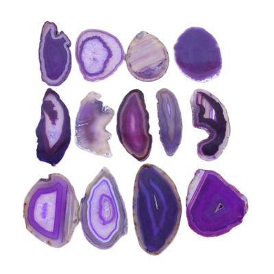 China Natural Raw Quartz Crystal Mineral Ornament Agate Slices from China for Decoration for sale