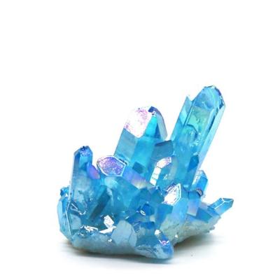 China Natural Quartz Crystal Cluster from China Crystal Cluster Rainbow Electroplated Aura for sale