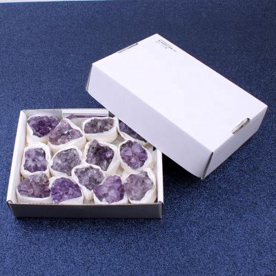 China Wholesale Raw Amethyst Crystal Cluster, Natural Quartz Crystal Small Amethyst Clusters from China for sale