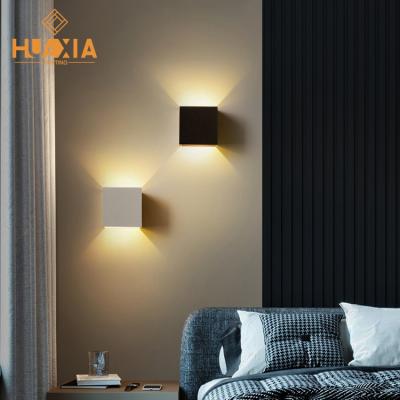 China New Style Modern Hotel Aluminum 6watt IP65 Indoor Modern Lighting Waterproof LED Outdoor Wall Lamp for sale