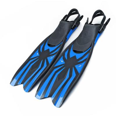 China New Long Durable Silicone Snorkel Adult Vanguard Fin Canton Freediving Fins Kids Swimming Diving Fins for sale