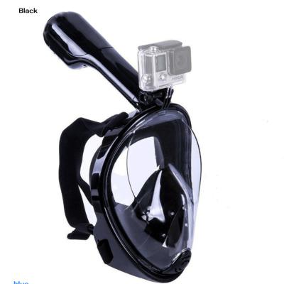 China 180 Wide View Mask Guangzhou Vanguard Equipment Anti Fog Full Face Snorkel Diving Snorkeling Mask for sale