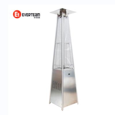 China Good Quality Outdoor Stainless Steel Pyramid Propane Patio Heaters With Wheels CZGB-I for sale