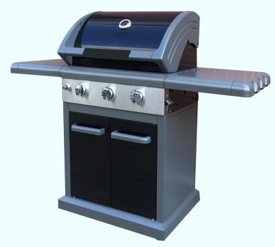 China Easily Assembled High Quality 3 Burner Gas Grill Stainless Steel From Chinese Manufacturer Gas Bbq Grills for sale