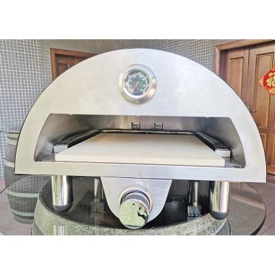 China Easily Assembled Commercial Outdoor Portable Easy To Use Pizza Oven For Sale Stainless Steel Gas for sale