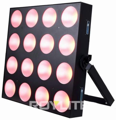 China Theatre Professional Lighting 4 x 4 COB 30w RGB 3 In 1 LED Lighting Fixture for sale